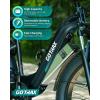 imageGotrax 20quot Folding Electric Bike with 40Miles Pedalassist1 by 48V Battery 20Mph Power by Peak 500W Adult Electric Bicycle with 5 PedalAssist Levelsampamp LCD Display Suitable for Commuting275 65miles R8 Black