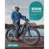 imageGotrax 20quot Folding Electric Bike with 40Miles Pedalassist1 by 48V Battery 20Mph Power by Peak 500W Adult Electric Bicycle with 5 PedalAssist Levelsampamp LCD Display Suitable for Commuting275 65miles R8 Black