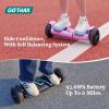 imageGotrax MARS MAX Hoverboard with 65quot Wheels ampamp Music Speaker 6 Miles Range ampamp Top 62mph by Dual 250W Motor Speed ampamp Battery LED Display UL2272 Certified Self Balancing Scooters for KidsBlack250W  936Wh  Pink