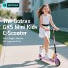 imageGotrax GKS Series Electric Scooter for Kids Ages 612 Max 3754 Miles ampamp 75 Mph by 150W Motor 6 Wheel Thumb Throttle Easy to Ride ampamp Assemble AllMetal Body Supports 121 lbs for Girls and Boys375Miles Pink
