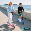 imageGotrax GKS Series Electric Scooter for Kids Ages 612 Max 3754 Miles ampamp 75 Mph by 150W Motor 6 Wheel Thumb Throttle Easy to Ride ampamp Assemble AllMetal Body Supports 121 lbs for Girls and Boys375Miles Pink