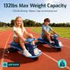 imageGotrax WG1 Electric Wiggle Car for Kids 12V Big Battery up to 120Min Playtime Music Speaker ampampRear Flash Wheels Battery Display ampamp Easy Assembly wPedal Throttle Crazy Cart Gift for Ages 3 132LbsBlue