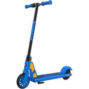 imageGotrax GKS Series Electric Scooter for Kids Ages 612 Max 3754 Miles ampamp 75 Mph by 150W Motor 6 Wheel Thumb Throttle Easy to Ride ampamp Assemble AllMetal Body Supports 121 lbs for Girls and Boys375Miles Blue