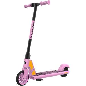 imageGotrax GKS Series Electric Scooter for Kids Ages 612 Max 3754 Miles ampamp 75 Mph by 150W Motor 6 Wheel Thumb Throttle Easy to Ride ampamp Assemble AllMetal Body Supports 121 lbs for Girls and Boys375Miles Pink