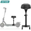 imageGotrax Electric Scooter Seat  Exclusive for Adult Scooter Models Eclipse ampamp Eclipse Ultra Adjustable Comfort with Shockproof Design Black Saddle 105