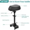 imageGotrax Electric Scooter Seat  Exclusive for Adult Scooter Models Eclipse ampamp Eclipse Ultra Adjustable Comfort with Shockproof Design Black Saddle 105