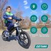 imageGotrax Astra Electric Dirt Bike 16quot Pneumatic Tires Max 16 Mile and 155Mph Speed Power by 300W Brushless Motor Dual Suspension ampamp Disc Brake Electric Dirt Motorcycle for 4767inch Height BlackBLACK