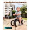 imageGotrax Baby Balance Bike 12 Years 7quot FrontampampRear Silent Wheels Sturdy Steel Frame 66 lbs Load Quick 2Min Assembly CPC Certified Comfortable Soft Seat Toddler Birthday Gift for BoysampampGirls BlackBlack