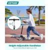 image:imageGotrax K03 Kick Scooter for Kids 5 LED Lighted Wheels and Adjustable Handlebars Lightweight Design and AntiSlip Deck Max Load 110 Lbs Kids Scooter for Boys amp Girls Ages 3 PinkBlack