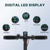 image:imageGotrax Electric Scooter for Adults Max 12 Mile Range amp 155Mph by 250W Motor 85 Front Air amp Rear Solid Tires Max Load 220lbs amp Big Display with Cruise Control Foldable EScooter EABS amp Drum BrakePINK