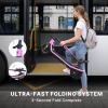 image:imageGotrax Electric Scooter for Adults Max 12 Mile Range amp 155Mph by 250W Motor 85 Front Air amp Rear Solid Tires Max Load 220lbs amp Big Display with Cruise Control Foldable EScooter EABS amp Drum BrakePINK