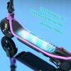 image:imageGotrax Electric Scooter for Adults Max 12 Mile Range amp 155Mph by 250W Motor 85 Front Air amp Rear Solid Tires Max Load 220lbs amp Big Display with Cruise Control Foldable EScooter EABS amp Drum BrakePINK