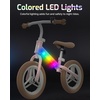 image:imageGotrax KS12 Balance Bike for 25 12 Toddlers Push Bike with LED Light Adjustable Seat amp Handlebar FlatFree Tires amp Easy Assembly Kids Bicycle Lightweight amp No Pedal Gift for Boys GirlsPink