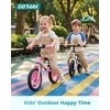 image:imageGotrax KS12 Balance Bike for 25 12 Toddlers Push Bike with LED Light Adjustable Seat amp Handlebar FlatFree Tires amp Easy Assembly Kids Bicycle Lightweight amp No Pedal Gift for Boys GirlsWhite