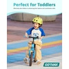 image:imageGotrax KS12 Balance Bike for 25 12 Toddlers Push Bike with LED Light Adjustable Seat amp Handlebar FlatFree Tires amp Easy Assembly Kids Bicycle Lightweight amp No Pedal Gift for Boys GirlsPink