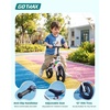 image:imageGotrax KS12 Balance Bike for 25 12 Toddlers Push Bike with LED Light Adjustable Seat amp Handlebar FlatFree Tires amp Easy Assembly Kids Bicycle Lightweight amp No Pedal Gift for Boys GirlsWhite