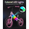 image:imageGotrax KS12 Balance Bike for 25 12 Toddlers Push Bike with LED Light Adjustable Seat amp Handlebar FlatFree Tires amp Easy Assembly Kids Bicycle Lightweight amp No Pedal Gift for Boys GirlsRose Pink