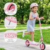 image:imageGotrax KS8 Kick Scooter for Kids 5 Large 8 Wheels and Height Adjustable Handlebar Sturdy Wide Deck amp Rear Brake Detachable for Easy Storage 2 Wheels Kids Scooter Gift for Boys amp GirlLight Pink