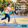 image:imageGotrax KS8 Kick Scooter for Kids 5 Large 8 Wheels and Height Adjustable Handlebar Sturdy Wide Deck amp Rear Brake Detachable for Easy Storage 2 Wheels Kids Scooter Gift for Boys amp GirlPurple