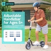 image:imageGotrax KS8 Kick Scooter for Kids 5 Large 8 Wheels and Height Adjustable Handlebar Sturdy Wide Deck amp Rear Brake Detachable for Easy Storage 2 Wheels Kids Scooter Gift for Boys amp GirlGreen