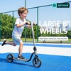 image:imageGotrax KS8 Kick Scooter for Kids 5 Large 8 Wheels and Height Adjustable Handlebar Sturdy Wide Deck amp Rear Brake Detachable for Easy Storage 2 Wheels Kids Scooter Gift for Boys amp GirlMatte Black